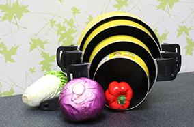 Bộ nồi canh chống dính sắc màu Fruits S08A-T4 -Supor