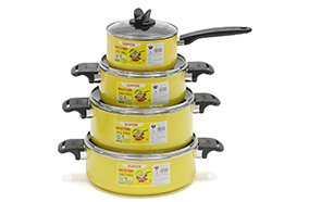 Bộ nồi canh chống dính sắc màu Fruits S08A-T4 -Supor