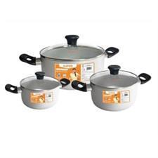Bộ nồi canh hợp kim nhôm oxy hóa mềm...