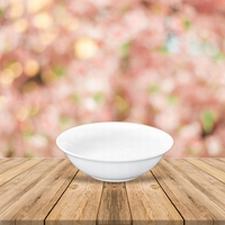 Tô loe sứ trắng 8 - Minh Châu