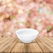Tô sứ trắng 6 - Minh Châu