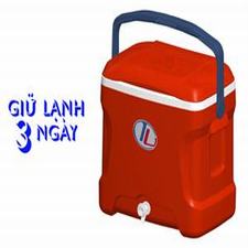 Thùng đá vuông Happy Cooler 28 Lít có...